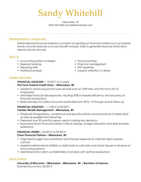 Sample resume of a bank manager